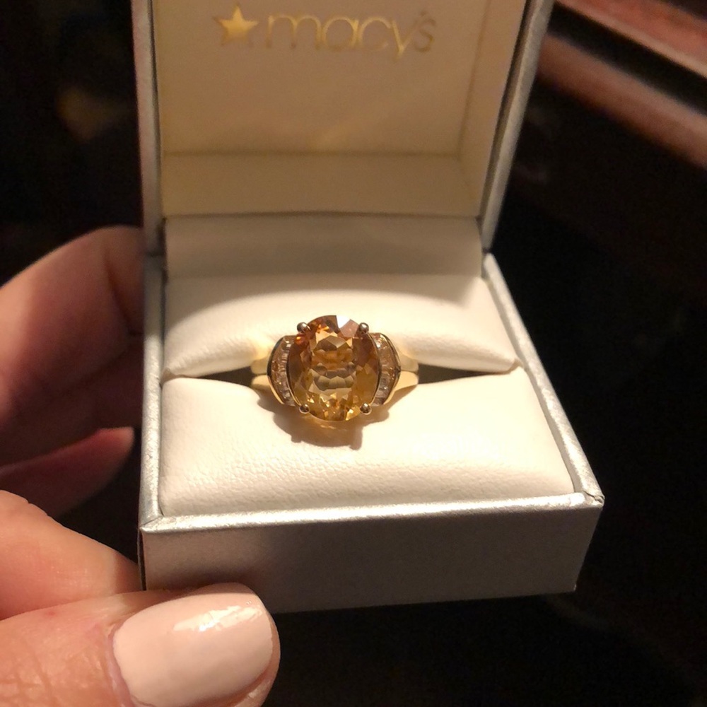 Citrine Ring